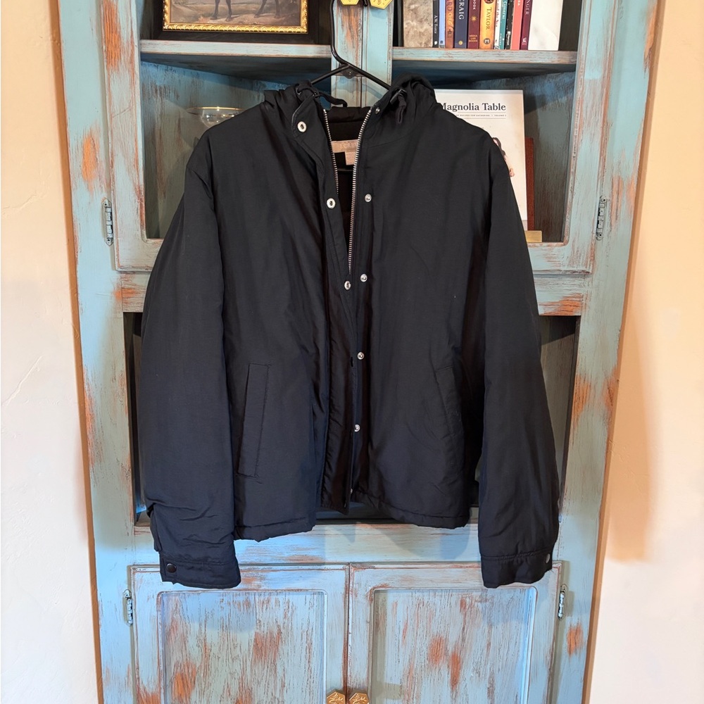 J. Crew black water resistant  jacket size medium